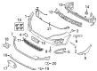 Ford License Plate Diagram - FT4Z-17A385-AA