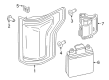 Ford Tail Light Diagram - HL3Z-13404-H