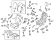 Ford Seat Cushion Diagram - JL1Z-78632A23-F