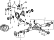 1994 Ford Ranger Differential Pinion Bearing Diagram - DV6Z-4222-A