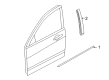Ford Focus Door Moldings Diagram - 8S4Z-5420554-AB
