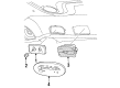 2001 Ford Windstar HVAC Control Module Diagram - XF2Z-19980-CAB