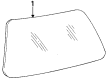 1994 Ford Ranger Weather Strip Diagram - E3TZ-1042084-C