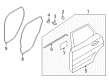 2017 Lincoln MKC Door Seal Diagram - EJ7Z-7825325-A