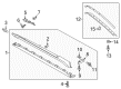 Ford Mustang Door Moldings Diagram - FR3Z-7602565-B