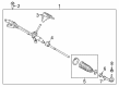 Ford EcoSport Drag Link Diagram - GN1Z-3A130-A
