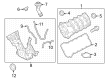 Ford Mustang Timing Cover Diagram - JR3Z-6019-C
