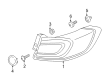 Lincoln MKX Back Up Light Diagram - FA1Z-13405-C