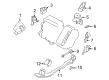 2007 Mercury Mariner Engine Mount Diagram - 5M6Z-6061-BA