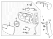 Ford C-Max Side Marker Light Diagram - CP9Z-13B375-A