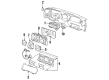 Mercury Grand Marquis Instrument Cluster Diagram - F8AZ-10849-FR