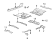 2002 Ford Explorer Sport Trac Floor Pan Diagram - 1L5Z3511135AA