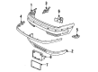 Ford Aerostar Emblem Diagram - E6DZ5442528C