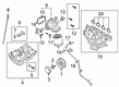 Ford Edge Dipstick Diagram - K2GZ-6750-A