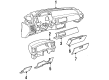1988 Ford Mustang Glove Box Diagram - E7ZZ6106010A