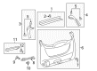2014 Ford Escape Door Handle Diagram - CJ5Z-78434A14-AA
