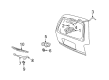 Lincoln Windshield Wiper Diagram - GU2Z-17V528-K