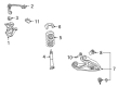 2002 Ford F-150 Bump Stop Diagram - 1L3Z-3020-AA