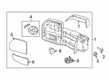 2016 Ford F-150 Car Mirror Diagram - FL3Z-17K707-J