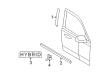 Mercury Mariner Door Moldings Diagram - 8L8Z-7820554-AA