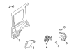 2004 Lincoln Navigator Wheelhouse Diagram - 4L7Z-7828370-AA