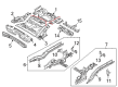 Lincoln Muffler Hanger Straps Diagram - F2GZ-5A204-B