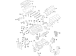 Lincoln Piston Ring Set Diagram - BA5Z-6148-C