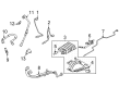 Ford Bronco PCV Hose Diagram - MB3Z-6758-C