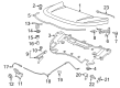 Lincoln MKZ Hood Diagram - KT4Z-16612-B