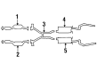 Lincoln Town Car Catalytic Converter Diagram - YW7Z-5E212-AB