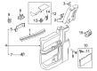 Ford F-150 Door Moldings Diagram - FL3Z-1825504-AG
