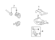 Mercury Steering Column Cover Diagram - 7E5Z-3530-AA