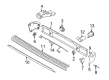 2010 Ford Transit Connect Parking Assist Distance Sensor Diagram - 9T1Z-15K859-A