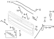 Ford F-150 Tailgate Handle Diagram - ML3Z-9943400-BB