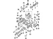 Mercury Upper Steering Column Bearing Diagram - F4DZ-3517-A
