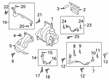 Lincoln Exhaust Flange Gasket Diagram - L1MZ-9448-A