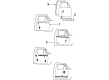 1994 Ford Bronco Door Seal Diagram - FOTZ-1520708-A