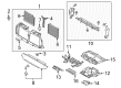 2020 Ford F-150 Air Deflector Diagram - JL3Z-8327-C