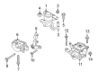 Ford Fusion Engine Mount Diagram - DG9Z-6E042-B
