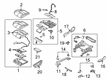 Lincoln Seat Cushion Diagram - JL7Z-78632A22-BD