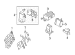 Lincoln Body Control Module Diagram - HU5Z-15604-BG