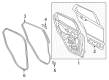 2022 Ford EcoSport Door Seal Diagram - FN1Z-74253A11-A