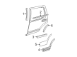 Mercury Weather Strip Diagram - 1L2Z-7825597-AAA