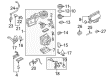 Ford Ranger Heater Control Valve Diagram - XL2Z-18495-BA