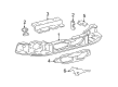 2004 Ford Mustang Emblem Diagram - XR3Z-8A224-AA