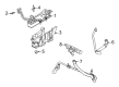 Ford Automatic Transmission Oil Cooler Line Diagram - LC3Z-7A031-E