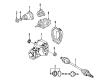 2012 Lincoln MKX Drive Shaft Diagram - DT4Z-4R602-A