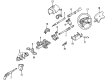 Mercury Steering Column Diagram - XF5Z3524AB