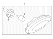 2011 Mercury Mariner Side Marker Light Diagram - 5E6Z-13368-AA