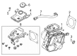 Ford Mustang Mach-E Brake Booster Diagram - LK9Z-2005-H